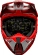 AXXIS MX803 Wolf Bandit Matt Red мотошлем кроссовый эндуро красный матовый