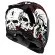 Icon Airflite Skull мотошлем черный